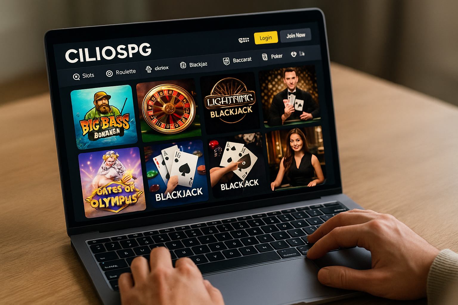 
                                Cassino Online CILIOSPG
                                