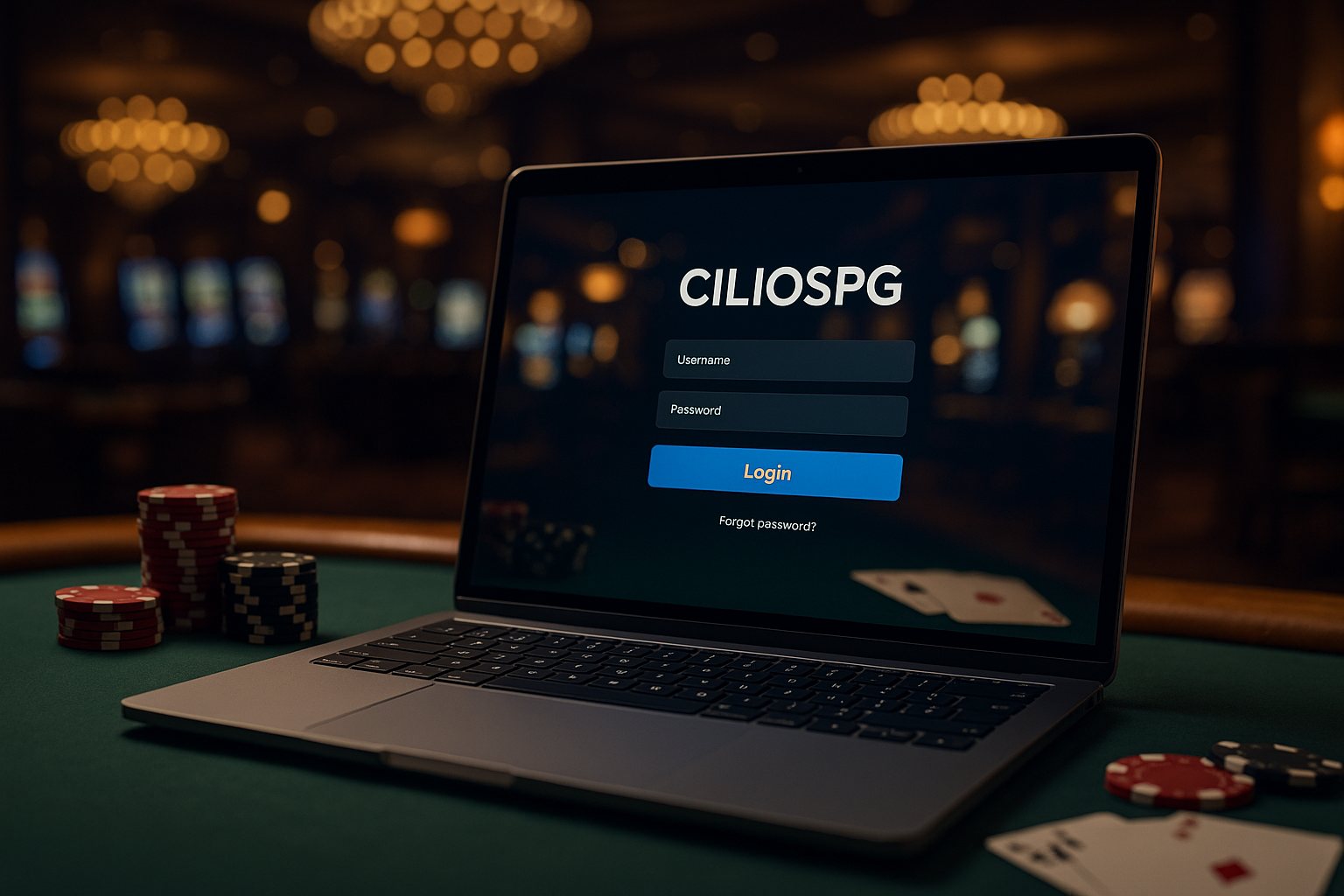 Login no Cassino CILIOSPG