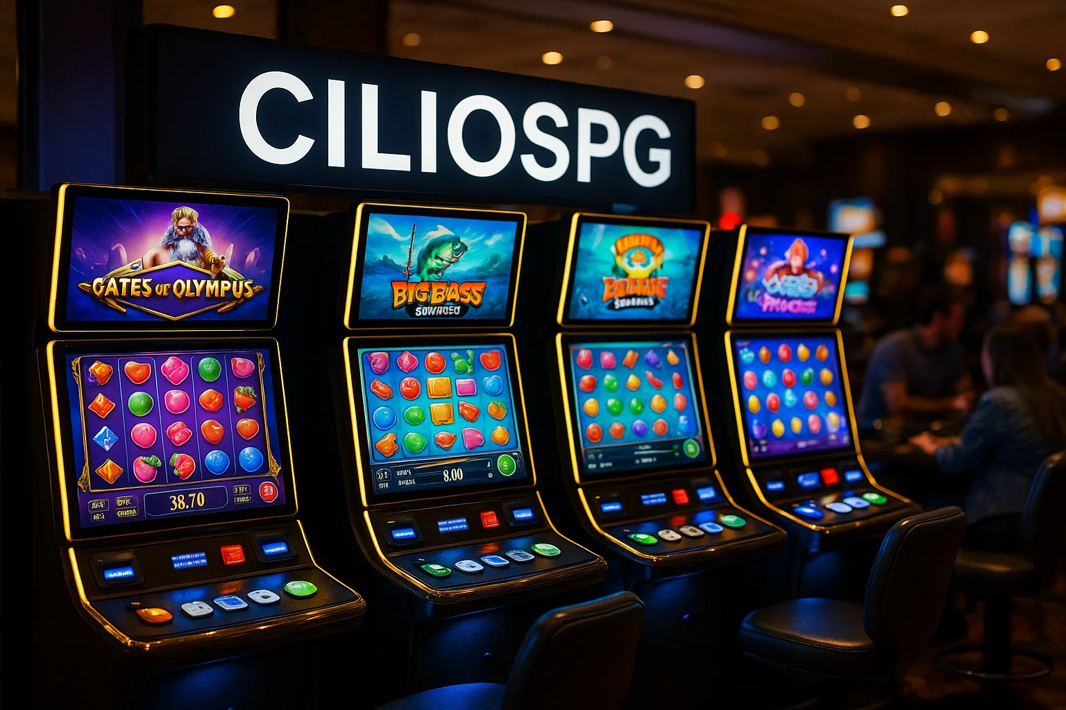 Explore o mundo das slot machines no CILIOSPG Casino